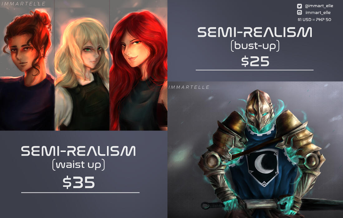 chibi and semi-realism